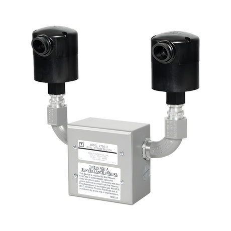 Tomar 2795-2 Dual-Zone Strobeswitch, side view, shown without power supply