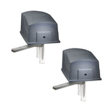Doorking 6100 Dual Swing Gate Opener Package, post mounted