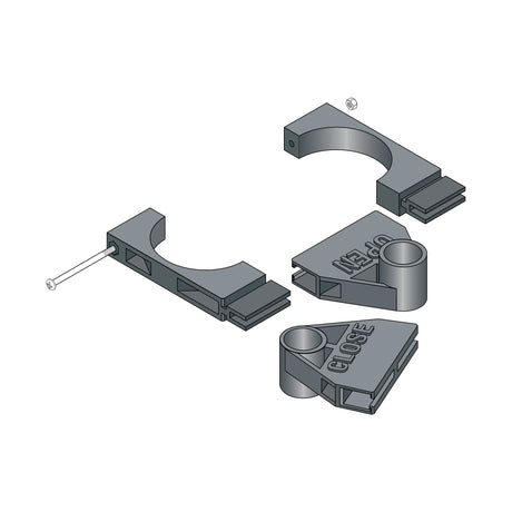 Doorking 6600-035 Reversible Limit Switch Holder Kit | theelitegateoffers.com