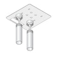 DoorKing 9000-015 Post Mount Kit for Model 9000 | theelitegateoffers.com