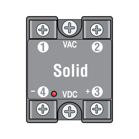 DoorKing 9200-932 Solid State Relay 1P, illustration