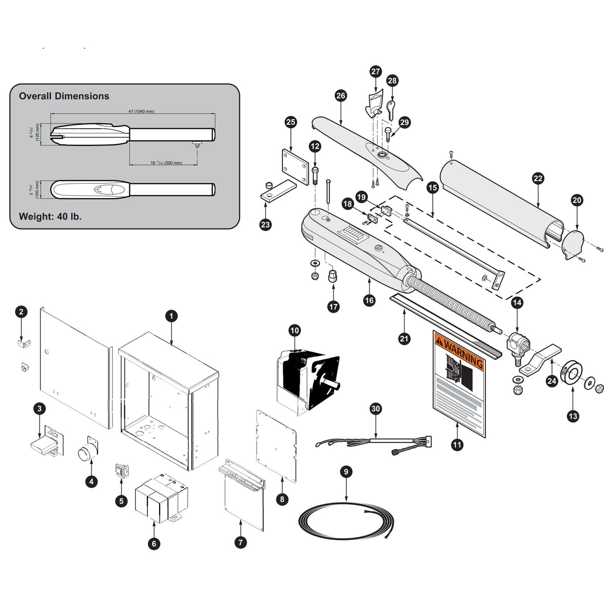 ACTP715 parts list