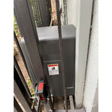 All-O-Matic AOM-RED-EYE 2 Photoelectric Sensor, shown installed