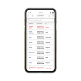 Enforcer Seco-Larm bluetooth app, listing tenants come and go