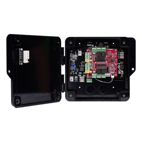 LiftMaster CAP4AP Smart Access Controller 4-Door, shown with open cover | theelitegateoffers.com