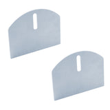 D&D Shut-It CI2160A Aluminum Wheel Plates 6" | theelitegateoffers.com