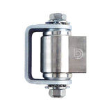 D&D CI3300 Weld-On Gate Hinge, side view