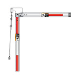 Doorking 1601-610 Folding Aluminum Round Arm 14 Ft | theelitegateoffers.com