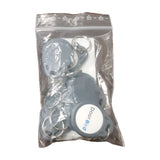 DoorBird 125 KHz Transponder Key Fob – 10 Pack, shown in package bag