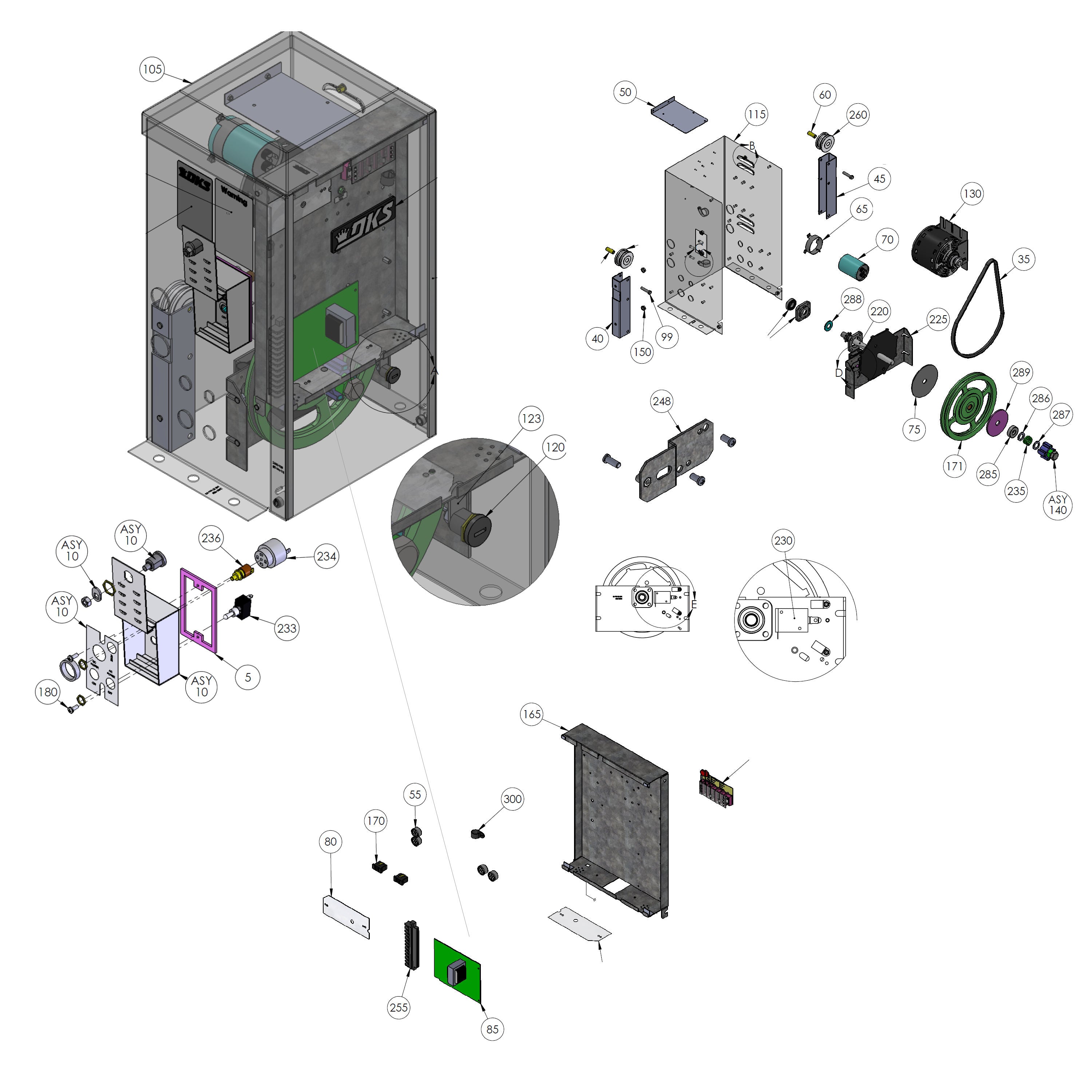 DoorKing 9050-380 Parts Diagram | theelitegateoffers.com