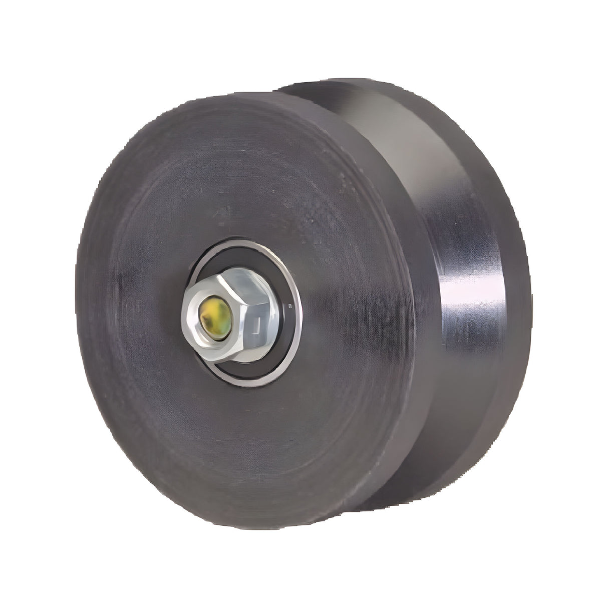 Doorking 1201-000 Steel V Wheel W/ Bearings 6"