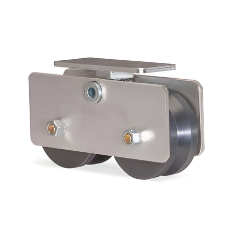 Doorking 1201-012 Tandem Uhmw V-Wheel Assembly (4")