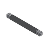 Doorking 1603-148 Torsion Shaft for Traffic Spike Extension, illustration