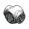 Doorking 6006-105 Travel Nut Assembly for 6006 Actuators