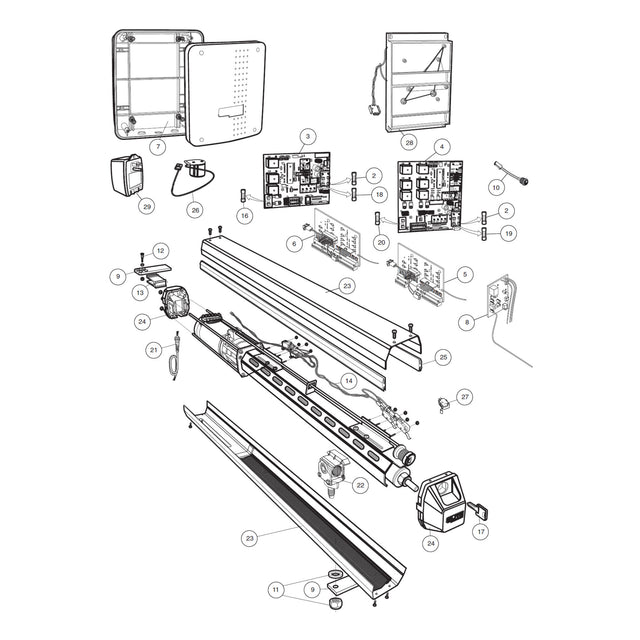 Elite Access Miracle 1 Repair Parts Diagram | theelitegateoffers.com