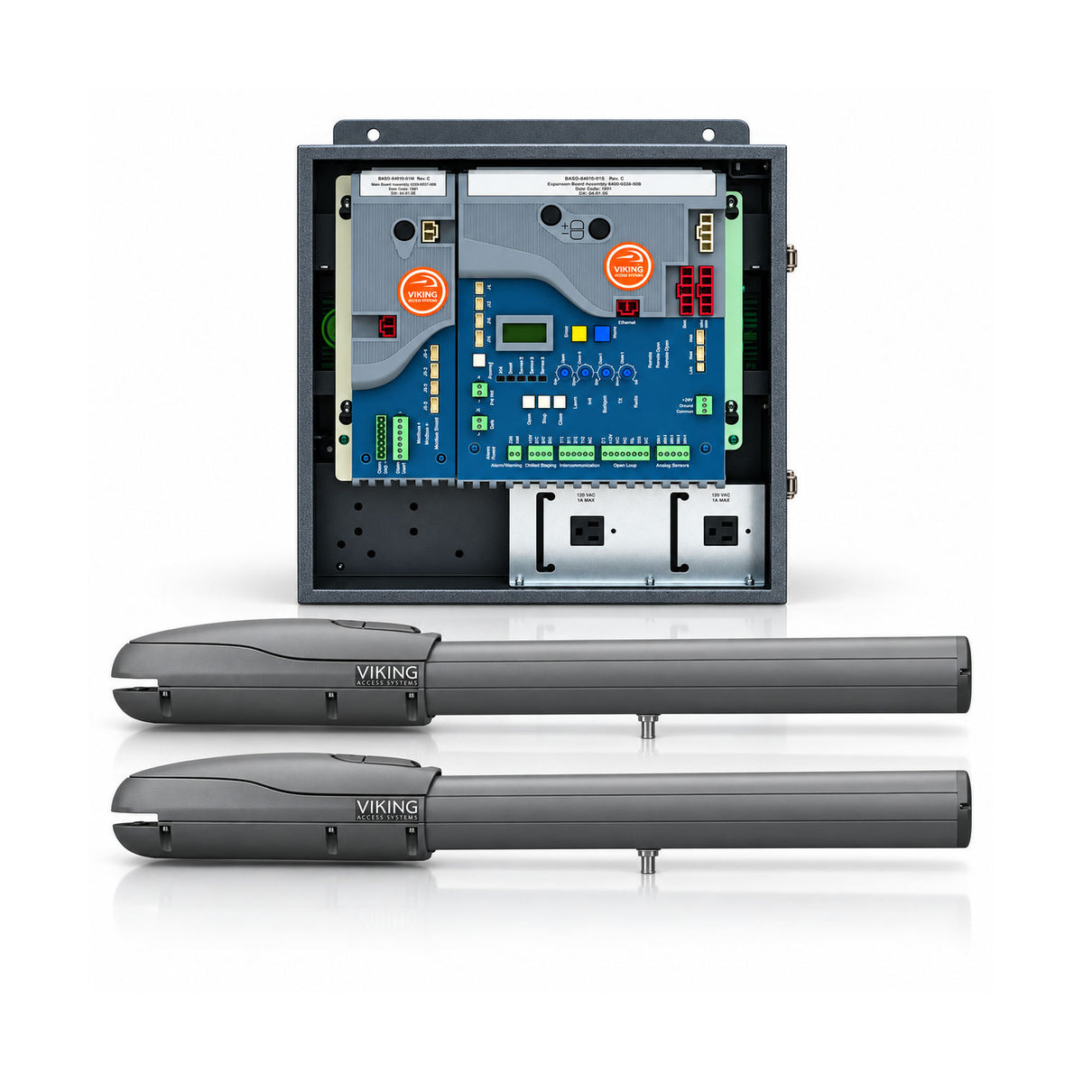 Viking G-5 Dual Swing Gate Operator Kit | theelitegateoffers.com