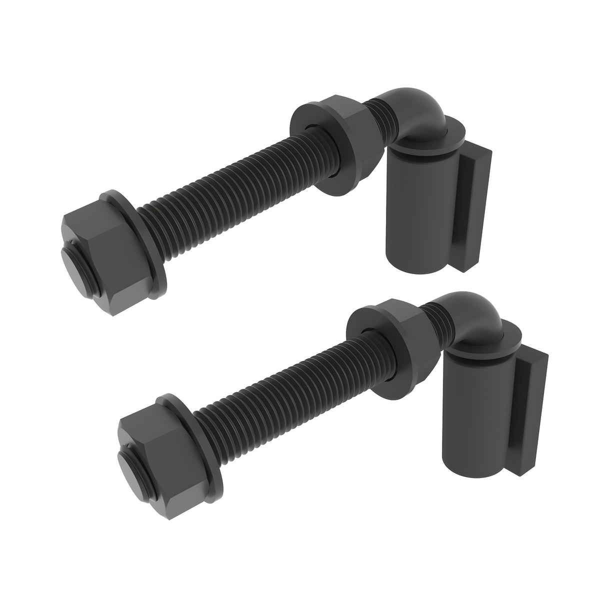 Security Brands K-GBHA500B J-Bolt Barrel Hinges 5-Inch | theelitegateoffers.com