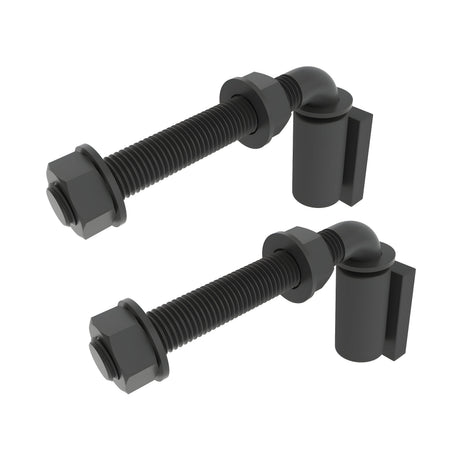 Security Brands K-GBHA500B J-Bolt Barrel Hinges 5-Inch | theelitegateoffers.com