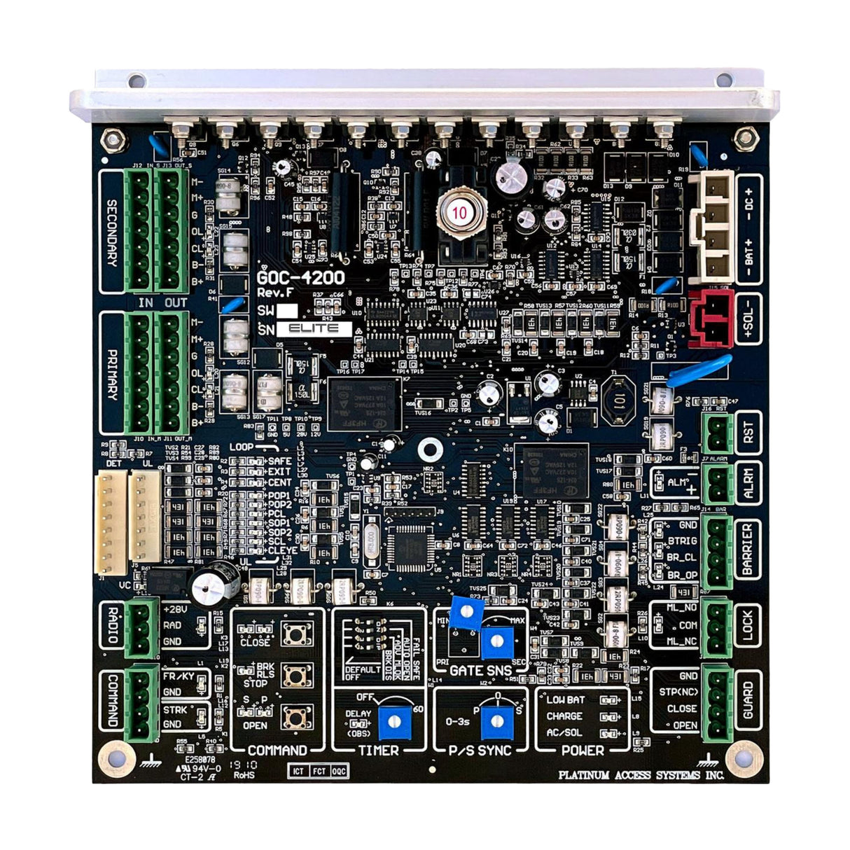 Platinum Access GOC-4200 Control Board for ACTP715 and UGP712 | theelitegateoffers.com