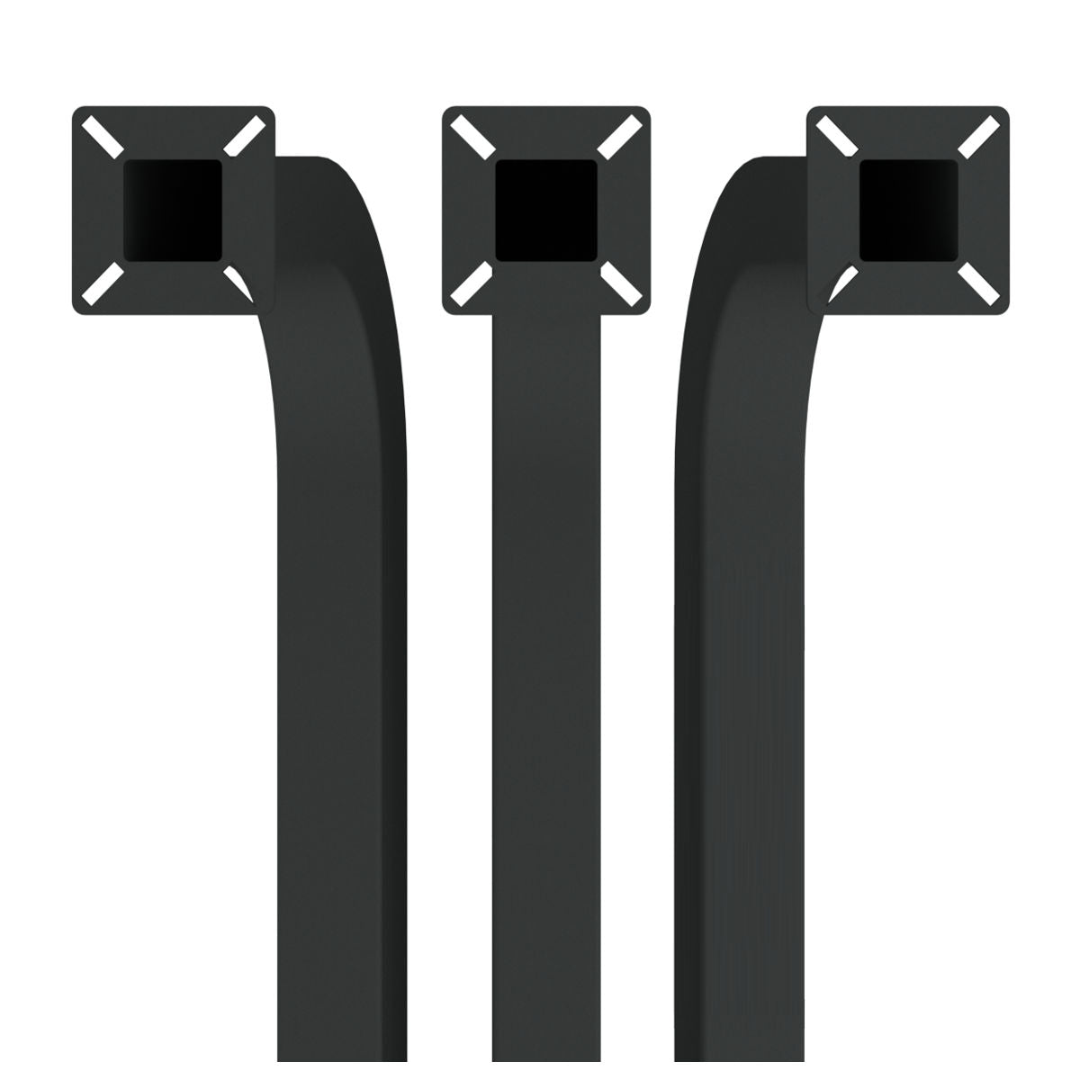 Security Brands 18-011 Gooseneck Pedestal (In-Ground)