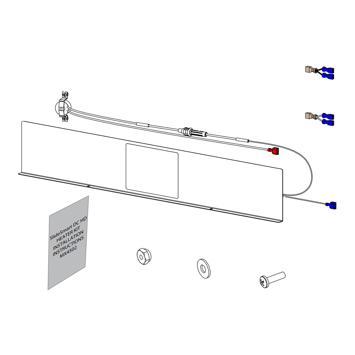 HySecurity MX001021 Kit de calefacción para SlideDriver - 480VAC