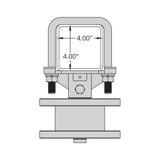 Security Brands K-CRPS22 Cantilever Roller Wheel - Square Frame