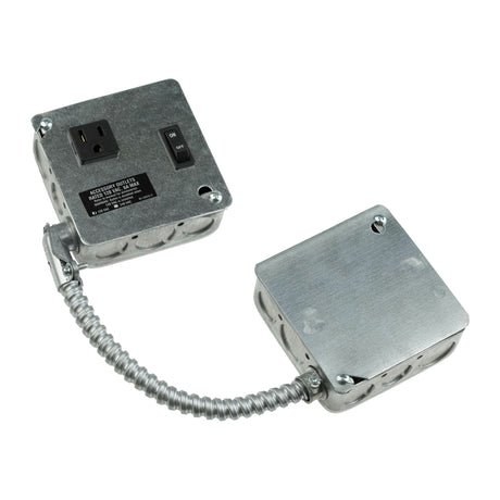 LiftMaster K77-37636 Junction Box with On/Off and Receptacle | theelitegateoffers.com