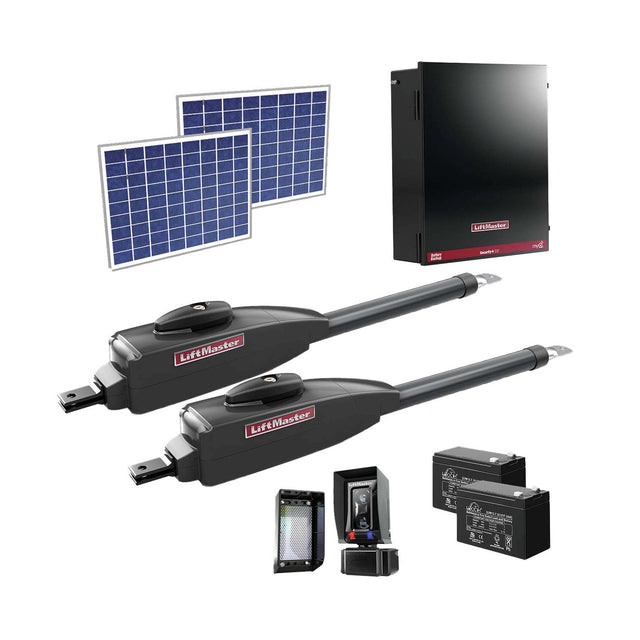 LiftMaster LA400XL20W Dual Gate Operator - Solar Package | theelitegateoffers.com