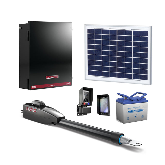 LiftMaster LA412XL20W Solar Single Swing Gate Operator | theelitegateoffers.com
