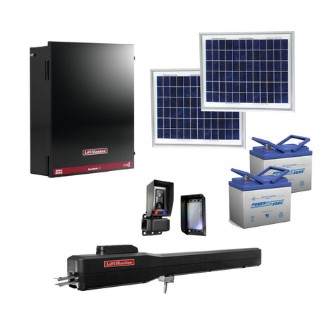 LiftMaster LA500XL20W Solar Swing Gate Operator Kit | theelitegateoffers.com