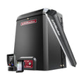 Liftmaster CSL24UL Slide Gate Opener shown with a safety edge and photoeye