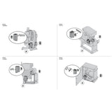Liftmaster HTRNB Heater Kit installation illustration
