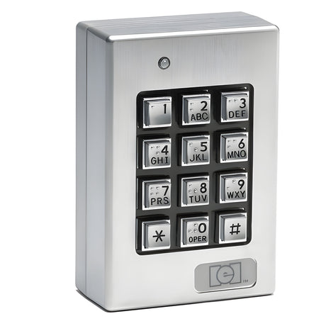 Linear 212SE Outdoor Keypad with 4 Relays - 120 Users | theelitegateoffers.com
