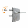 Locinox LAKQU2 Surface Mounted Gate Lock | theelitegateoffers.com