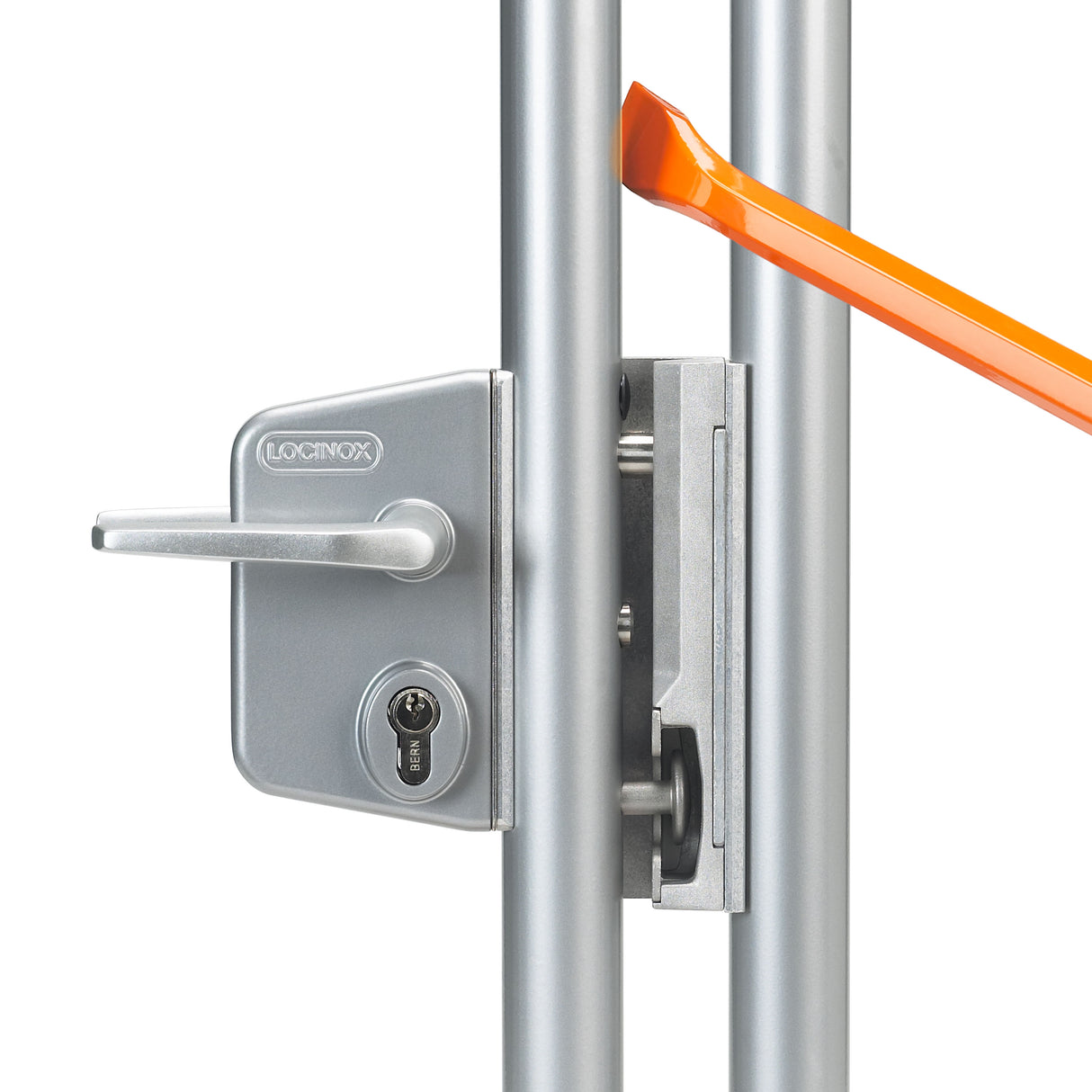 Locinox LAKQU2 Surface Mounted Gate Lock On Post