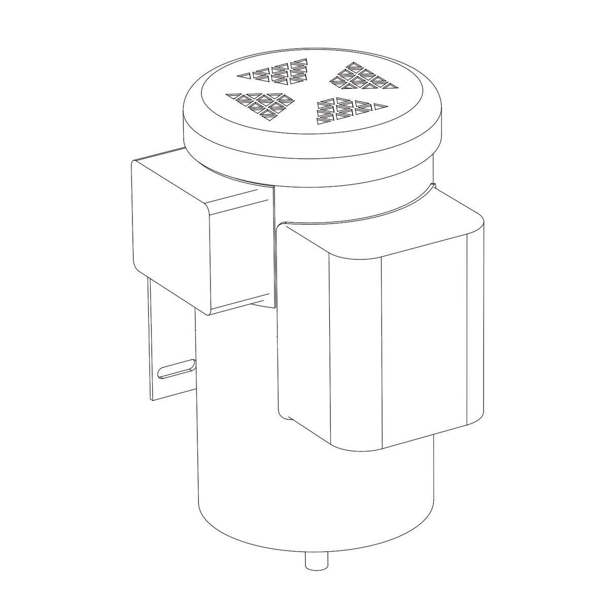 HySecurity MX001634 Replacement Motor, illustration