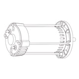 HySecurity MX001647 Motor de repuesto 2Hp (24VDC)