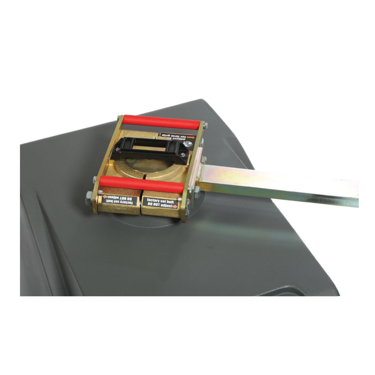 Maximum Controls MX018 Output Clamp Assembly, shown closed | theelitegateoffers.com