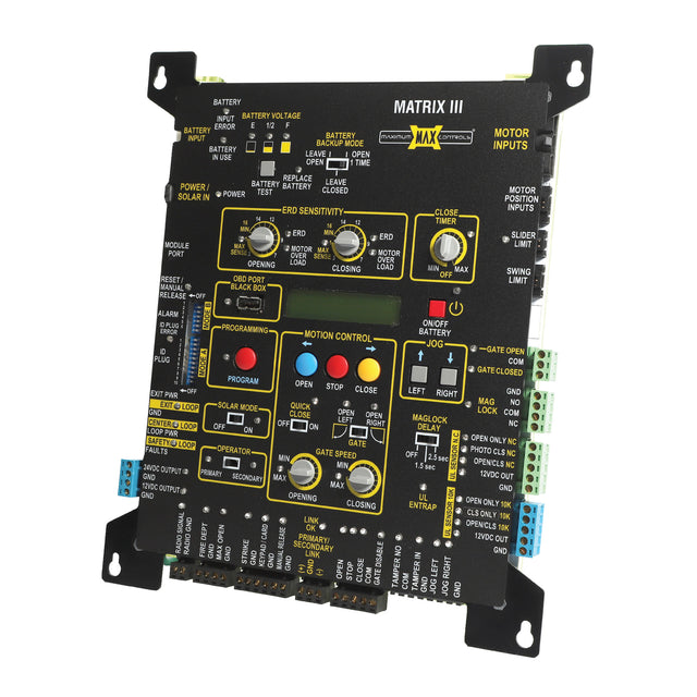 Maximum Controls Matrix III Control Board for Rhino Models | theelitegateoffers.com