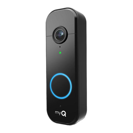 LiftMaster MYQ-D49TXXB myQ Video Doorbell, left view
