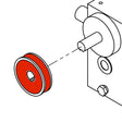 Allomatic PLY-25A Gearbox Pulley