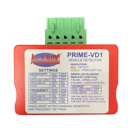 All-O-Matic PRIME-VD1 Loop Detector