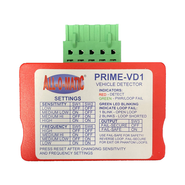 All-O-Matic PRIME-VD1 Loop Detector