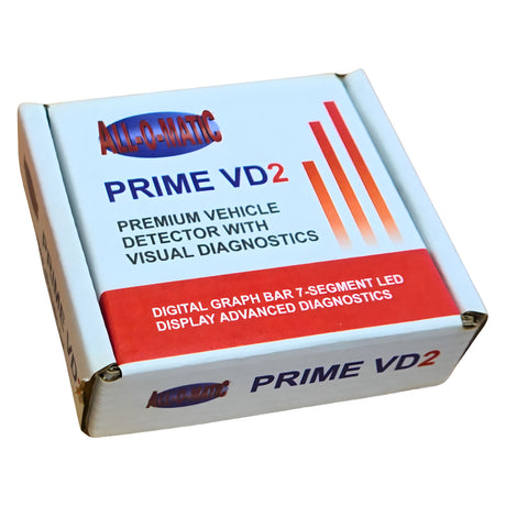 All-O-Matic PRIME VD2 Plug-In Loop Detector, shown in its packaging | theelitegateoffers.com