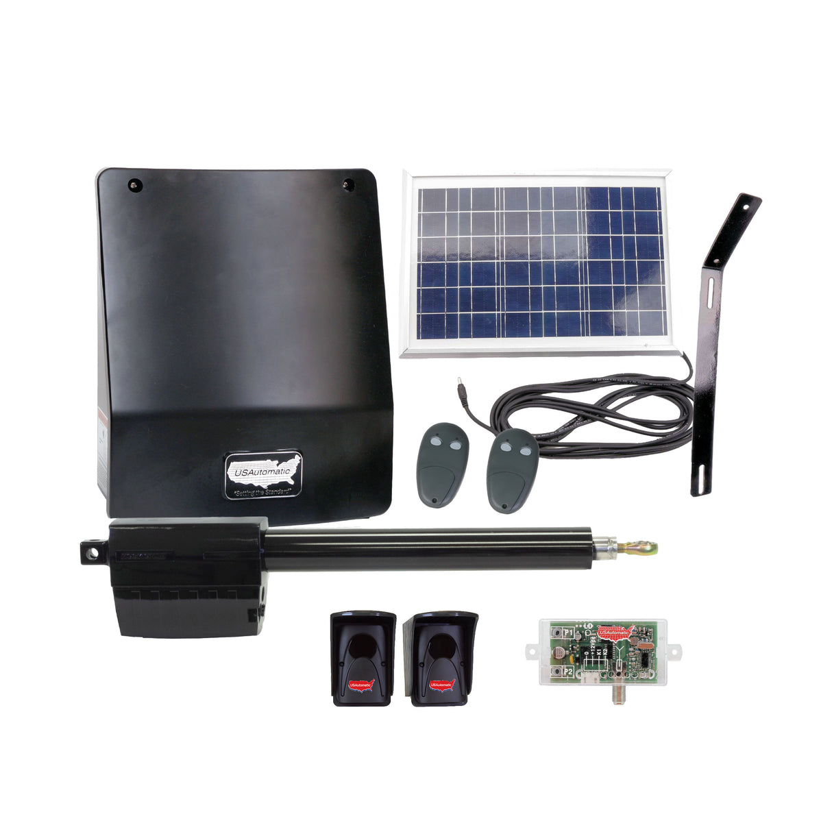 US Automatic Ranger 500 Single Swing Gate Opener Solar | theelitegateoffers.com