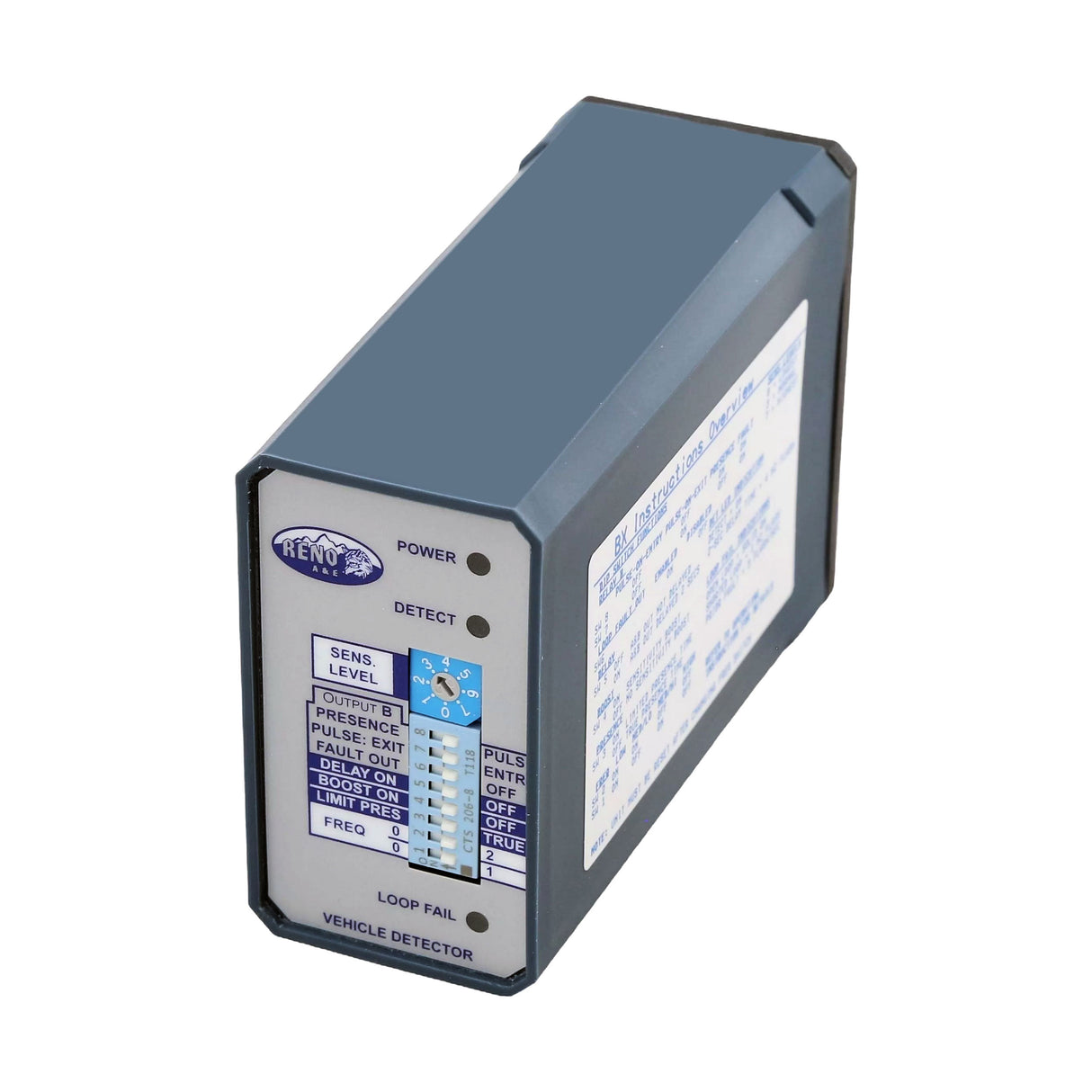EDI Reno BX-LP Loop Detector- Solar-Friendly