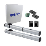 FAAC S450H Dual Hydraulic Swing Gate Operator Kit | theelitegateoffers.com