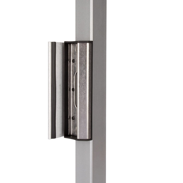 Locinox SAKLQF2-ALUM Adjustable Security Plate for Square Profiles | theelitegateoffers.com