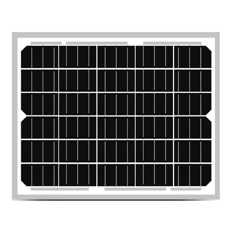 Elite 10W 12V Solar Panel for Gate Operators | theelitegateoffers.com