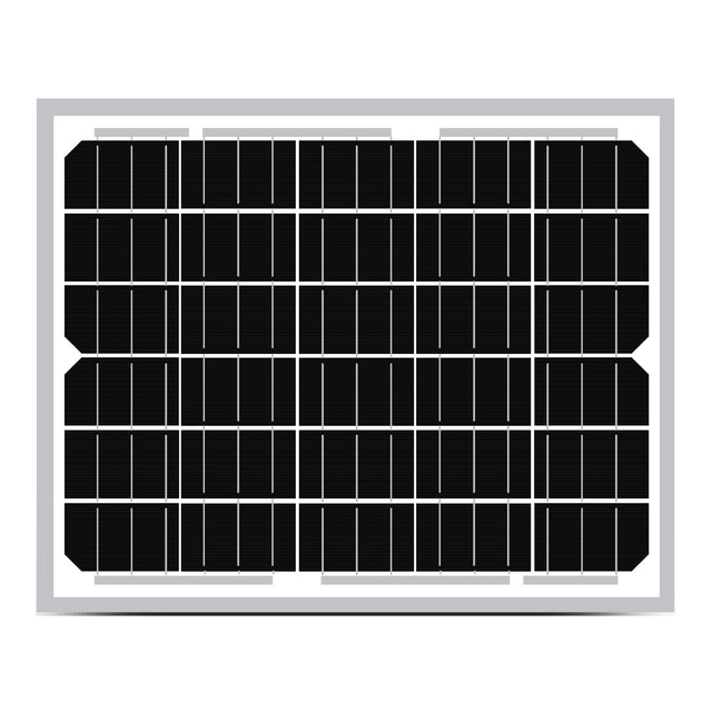 Elite 10W 12V Solar Panel for Gate Operators | theelitegateoffers.com